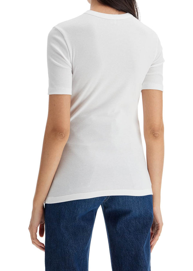 Toteme classic ribbed t-shirt for