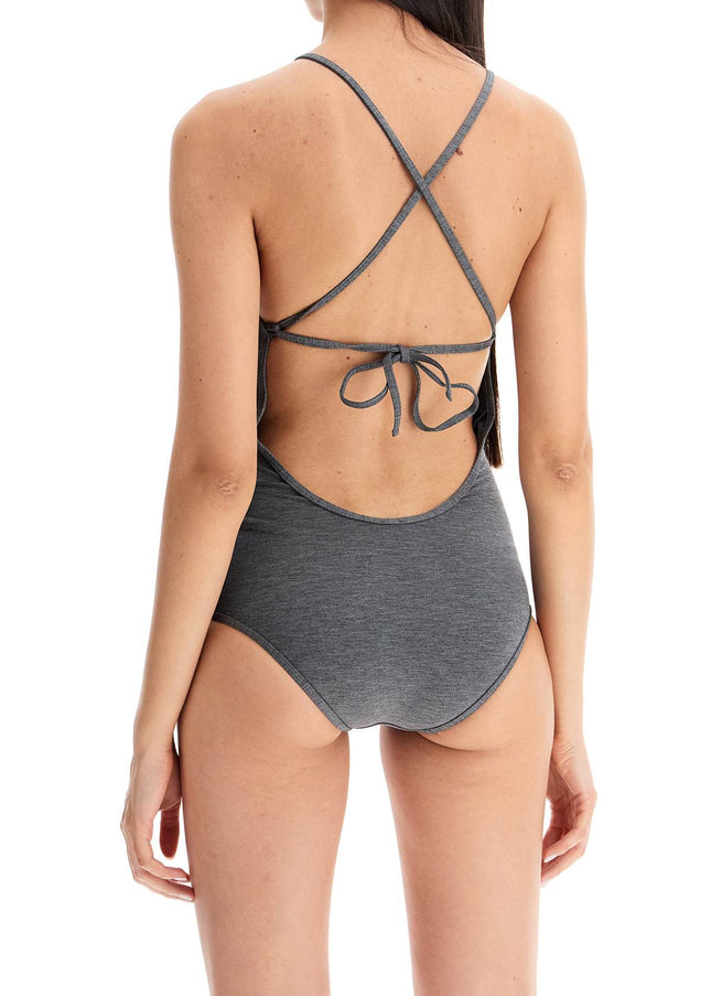 Toteme halter neck one-piece swims