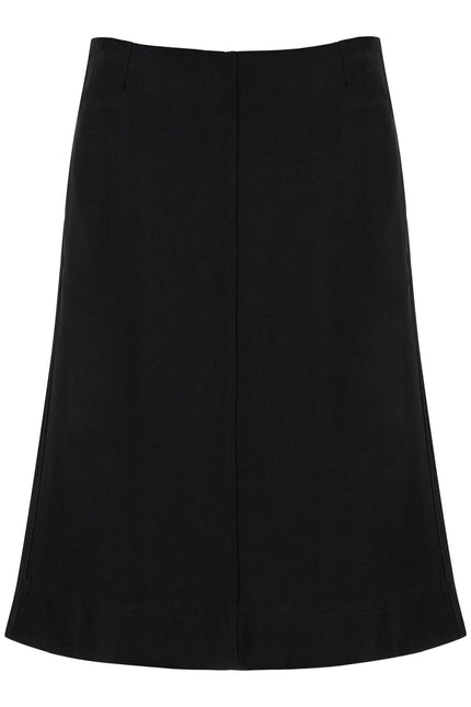 Toteme satin panel skirt with eight panels