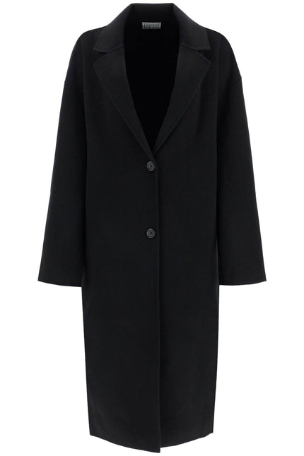 Toteme wool blend cocoon coat with