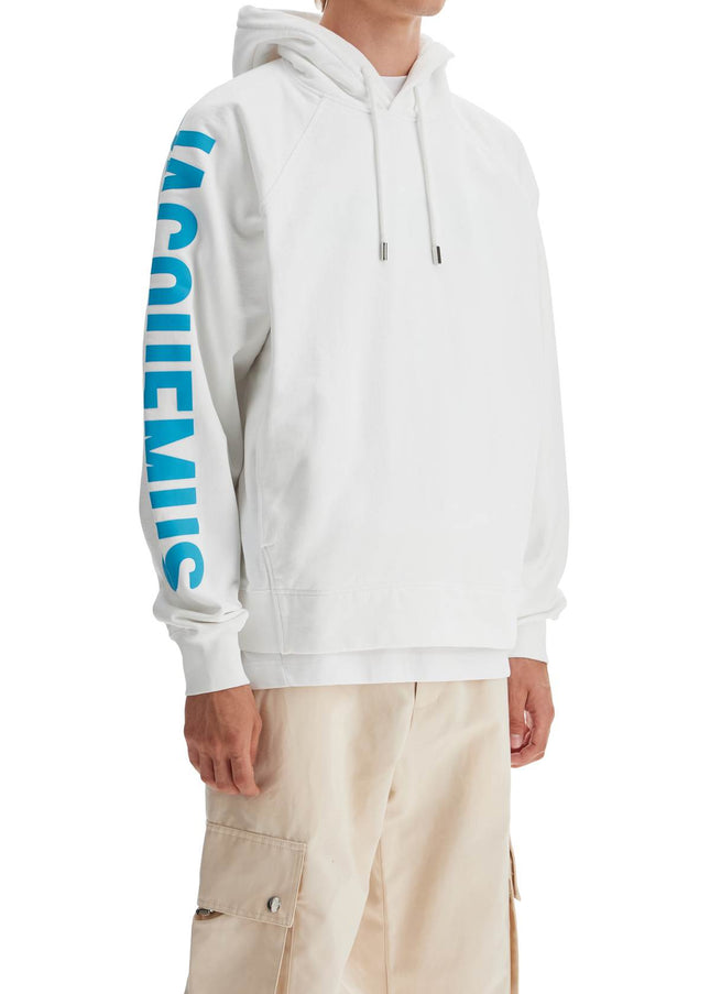 Jacquemus le hoodie typo hoodie