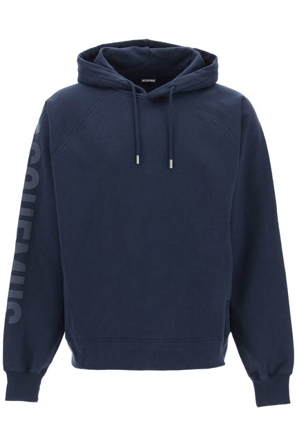 Jacquemus 'Le Hoodie Typo' Hoodie-Jacquemus-S-Blue-Urbanheer