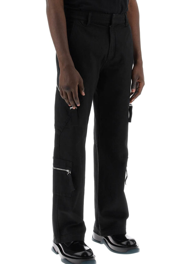 Jacquemus brown cargo pants for men