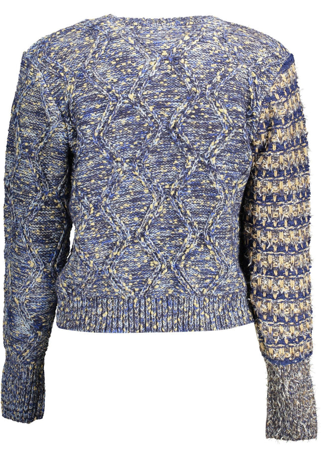 Desigual Blue Polyamide Women Sweater