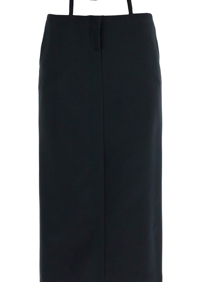 The Attico midi skirt with thin belt