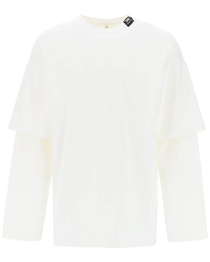 Oamc Long-Sleeved Layered T-Shirt-Oamc-S-Urbanheer