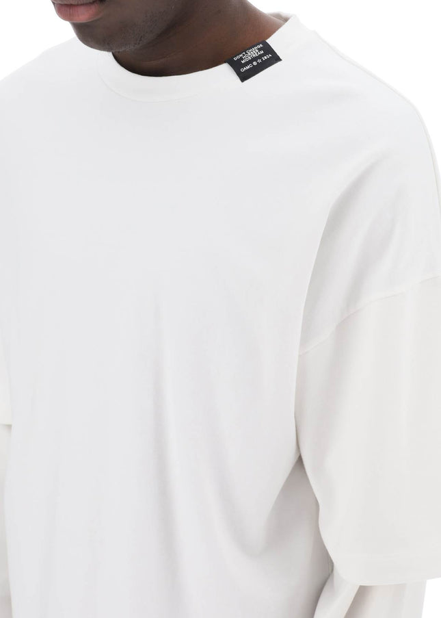 Oamc long-sleeved layered t-shirt