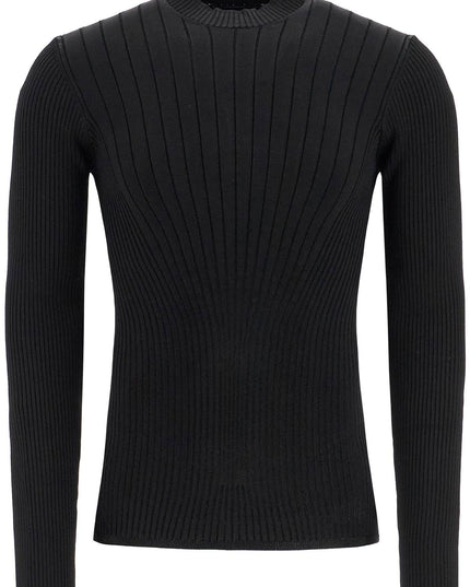 Mugler fitted long-sleeved top