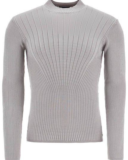 Mugler fitted long-sleeved top