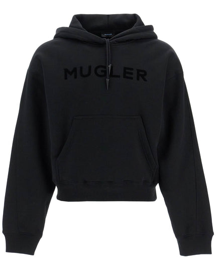 Mugler fleece sweatshirt with