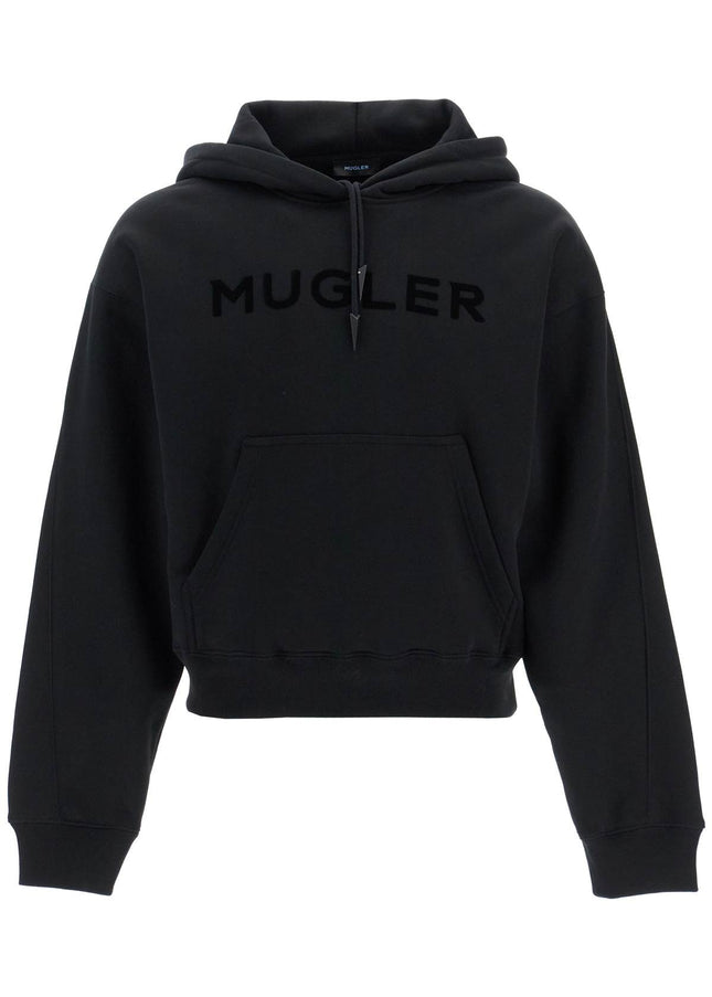 Mugler fleece sweatshirt with