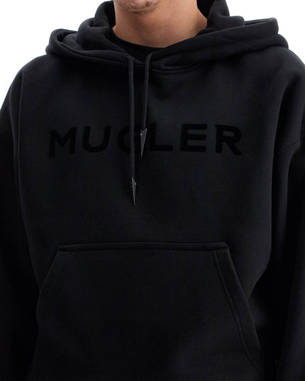 Mugler fleece sweatshirt with