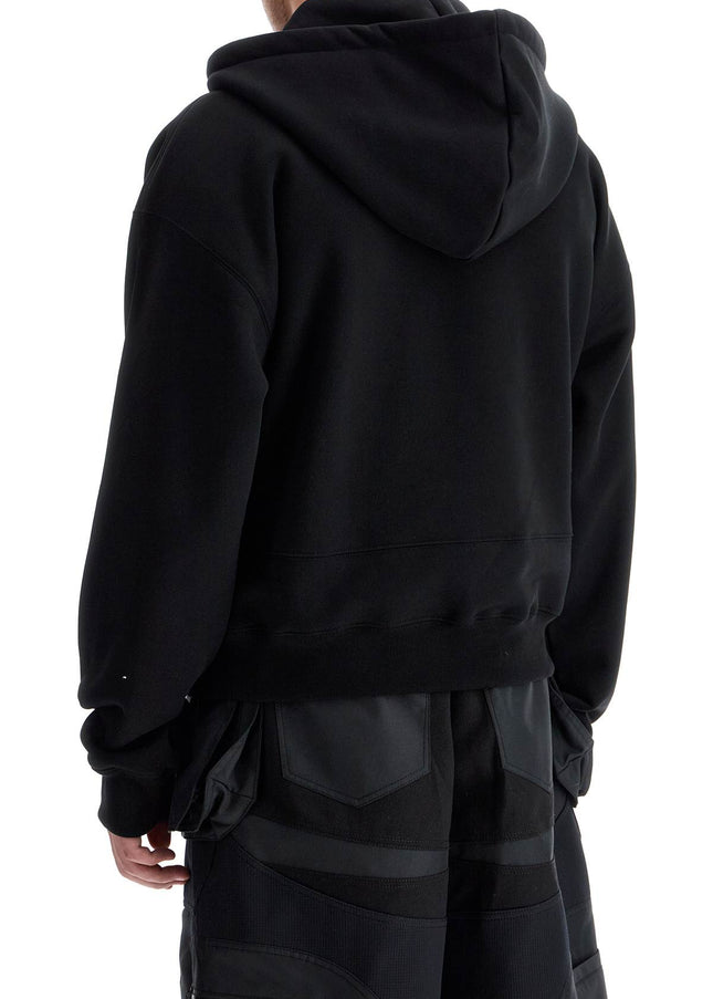 Mugler fleece sweatshirt with