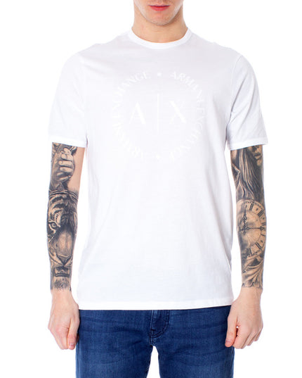 Armani Exchange Men T-Shirt-Armani Exchange-white-XS-Urbanheer