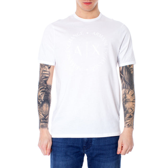 Armani Exchange Men T-Shirt-Armani Exchange-white-XS-Urbanheer