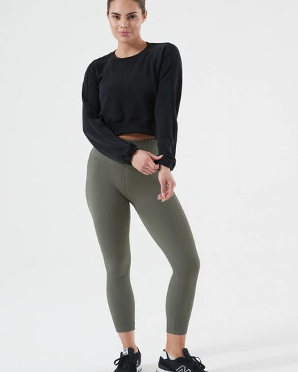 Marcie Sleek Long Sleeve Black-TOP-Nux Active-XS-Urbanheer