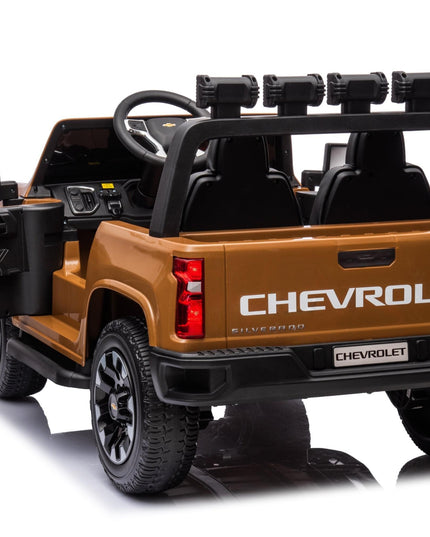 24V 4x4 Chevrolet Silverado 2 Seater Ride on Truck