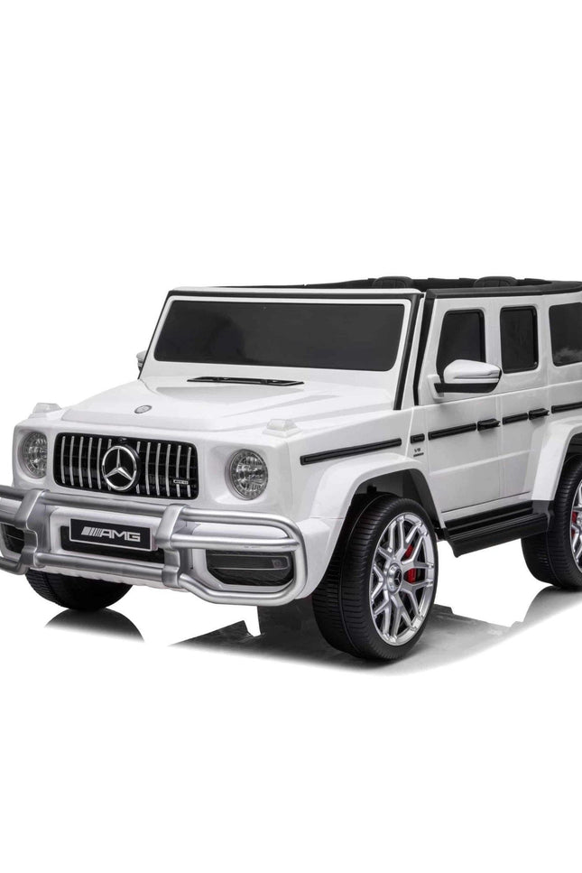 24V 4x4 Mercedes Benz G63 AMG 2 Seater G Wagon Ride on Car - DTI Direct USA