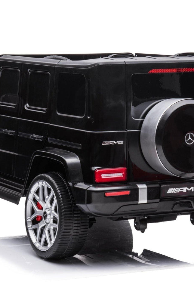 24V 4x4 Mercedes Benz G63 AMG 2 Seater G Wagon Ride on Car - DTI Direct USA