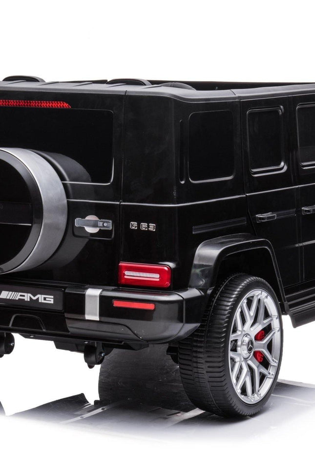 24V 4x4 Mercedes Benz G63 AMG 2 Seater G Wagon Ride on Car - DTI Direct USA