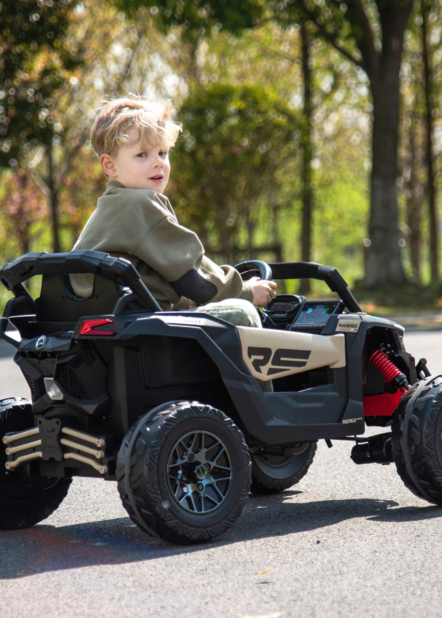 24V Can Am Maverick 1-Seater UTV - Kids Electric Ride-On