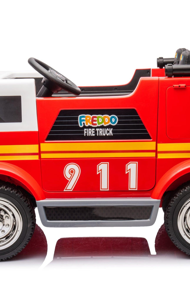 24V Freddo Fire Truck 2-Seater Ride On