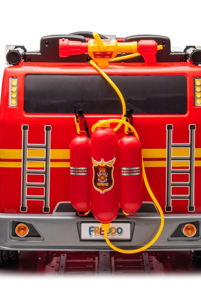 24V Freddo Fire Truck 2-Seater Ride On