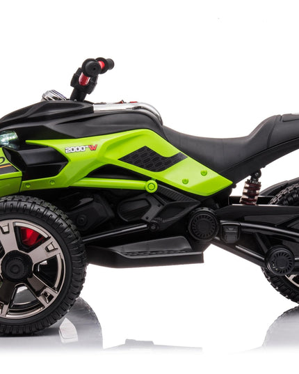 24V Freddo Spider 2 Seater Ride-on 3 Wheel Motorcycle