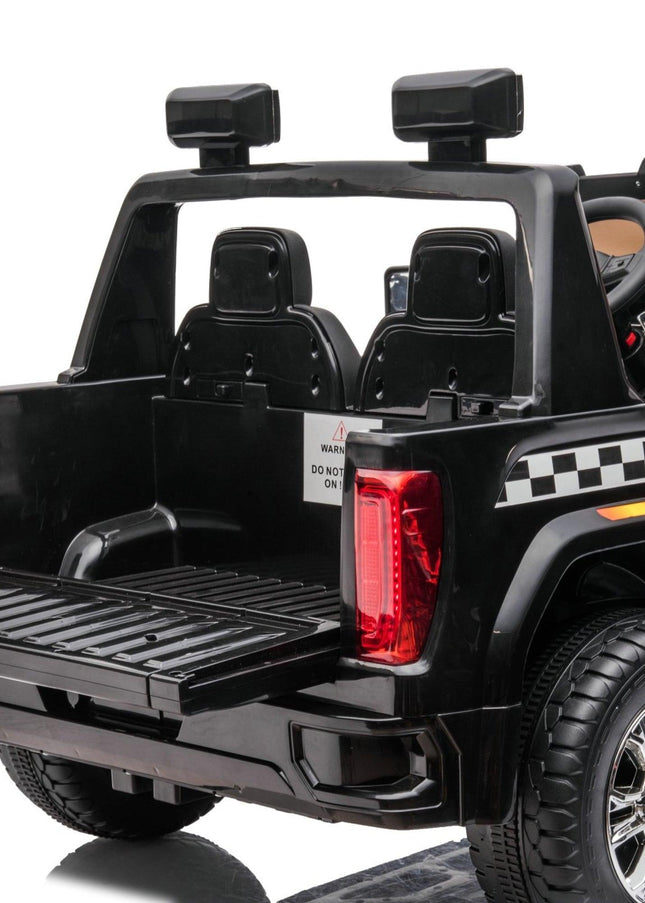 24V GMC Sierra Denali 2 Seater Police Ride-on Truck