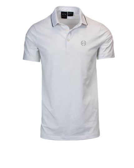 Armani Exchange Men Polo-Clothing - Men-Armani Exchange-white-S-Urbanheer