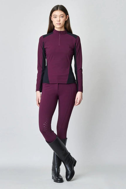 Compression Performance Breeches Burgundy-Breeches-Yagya-Burgundy-XXS-Urbanheer