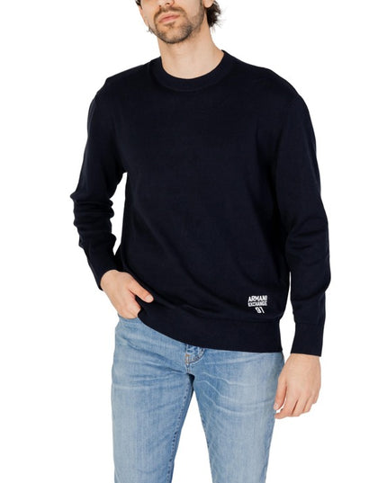 Armani Exchange Men Knitwear-Clothing Knitwear-Armani Exchange-blue-S-Urbanheer