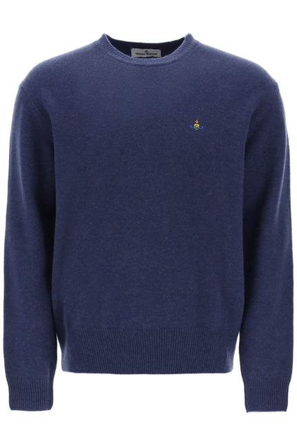 Vivienne Westwood Alex Merino Wool Sweater-Sweater-Vivienne Westwood-S-BLUE-Urbanheer