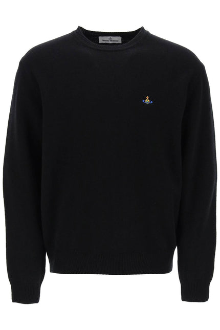 Vivienne Westwood Alex Merino Wool Sweater-Sweater-Vivienne Westwood-S-Black-Urbanheer