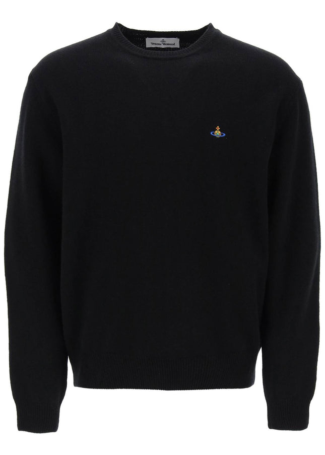 Vivienne Westwood Alex Merino Wool Sweater-Sweater-Vivienne Westwood-S-Black-Urbanheer