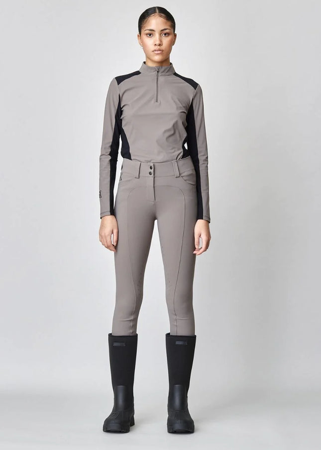 Compression Performance Breeches Taupe-Breeches-Yagya-Urbanheer