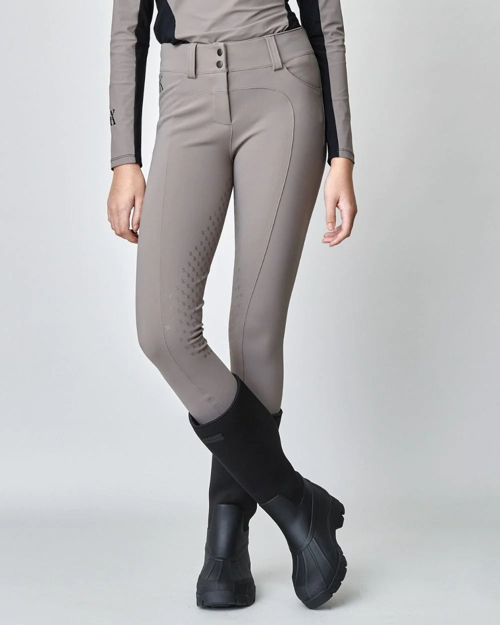 Compression Performance Breeches Taupe-Breeches-Yagya-Urbanheer