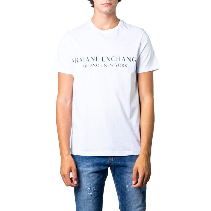 Armani Exchange Men T-Shirt-Clothing - Men-Armani Exchange-white-S-Urbanheer