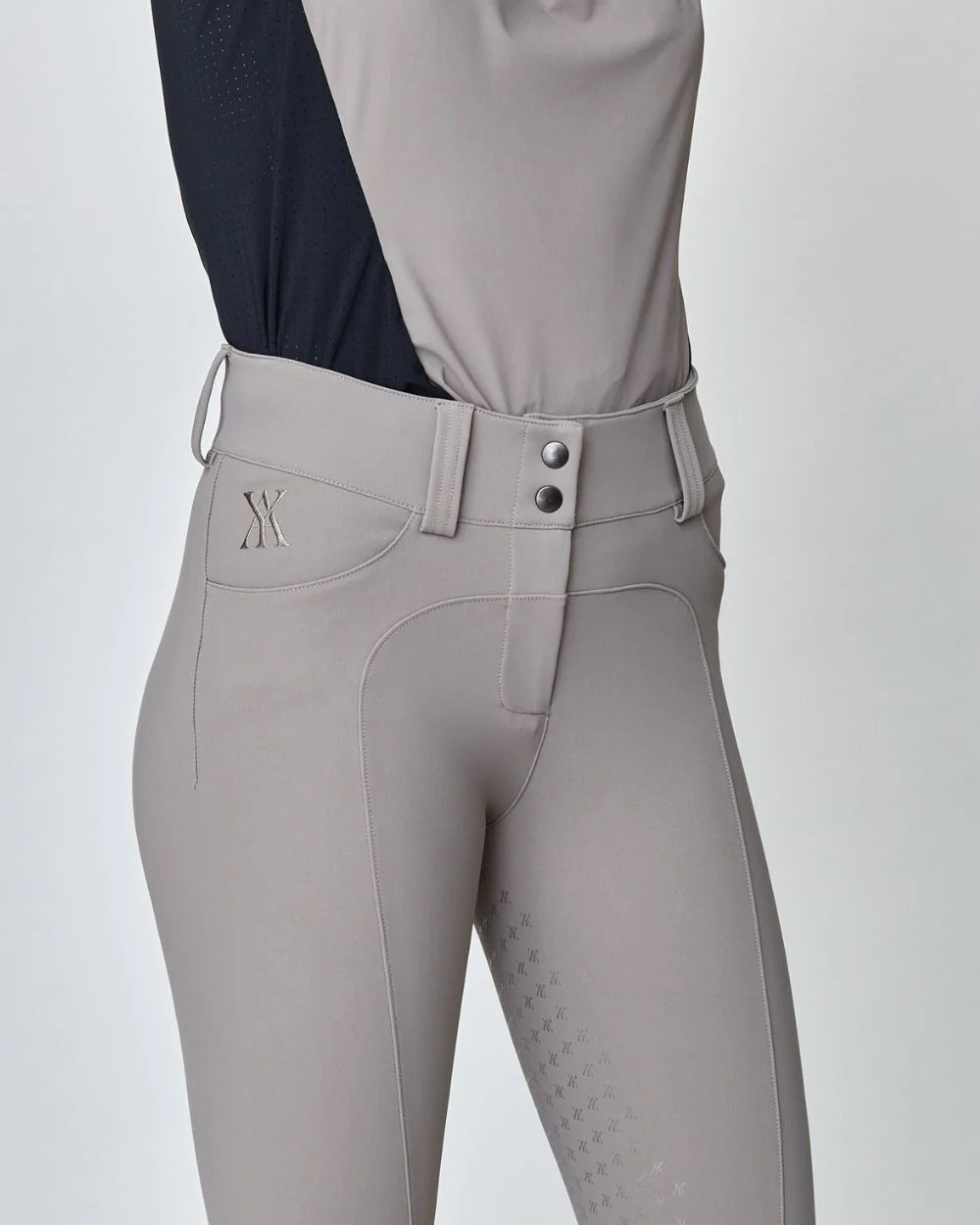 Compression Performance Breeches Taupe-Breeches-Yagya-Urbanheer