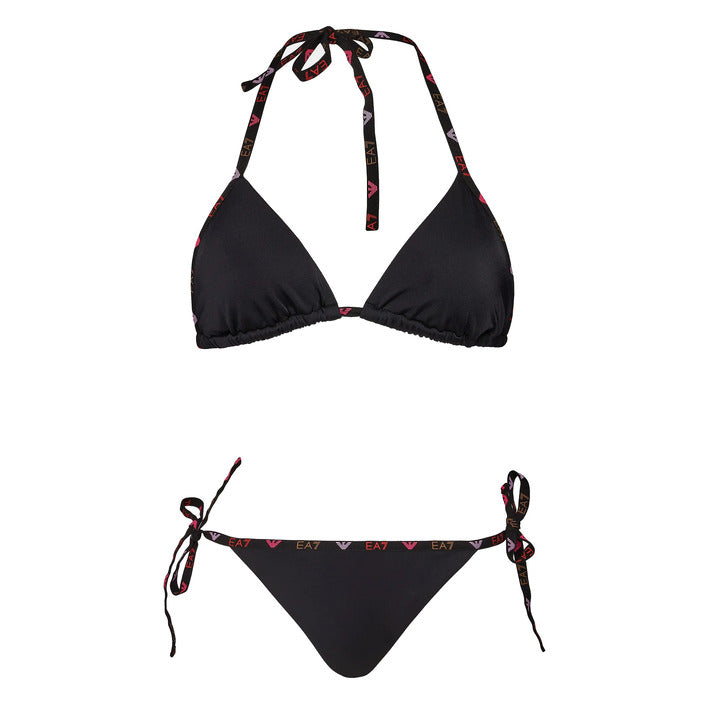 Ea7 Women Beachwear-Clothing Beachwear-Ea7-black-XS-Urbanheer