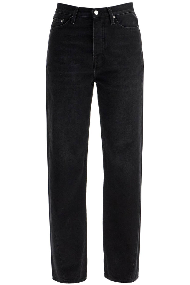 Toteme twisted seam straight jeans - Black