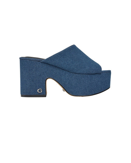 Guess Women Peep Toes Shoes-Shoes Peep Toes Shoes-Guess-blue-35-Urbanheer