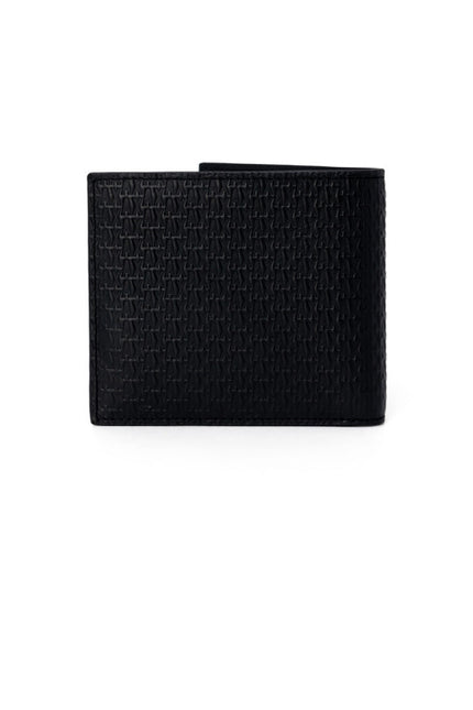 Armani Exchange Men Wallet-Accessories Wallets-Armani Exchange-black-Urbanheer