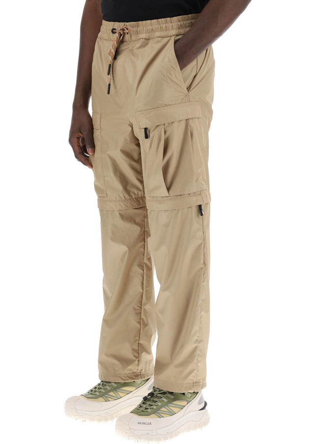 Moncler Grenoble convertible ripstop pants in italian