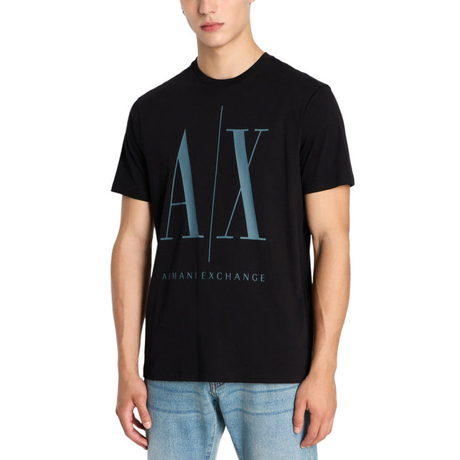 Armani Exchange Men T-Shirt-Clothing - Men-Armani Exchange-black-1-XS-Urbanheer