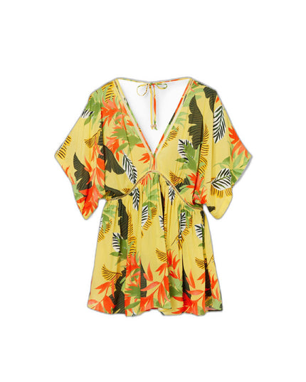 Desigual Women Dress-Clothing Dresses-Desigual-yellow-XS-Urbanheer