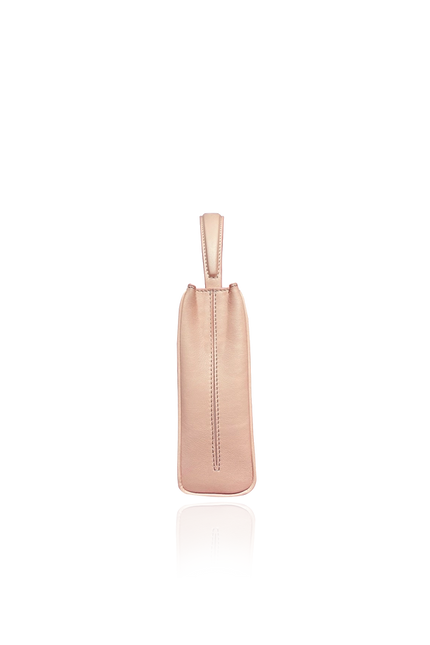 Champagne Gem-Bag-DELLALUNA-18.5x17x6 cm-Urbanheer