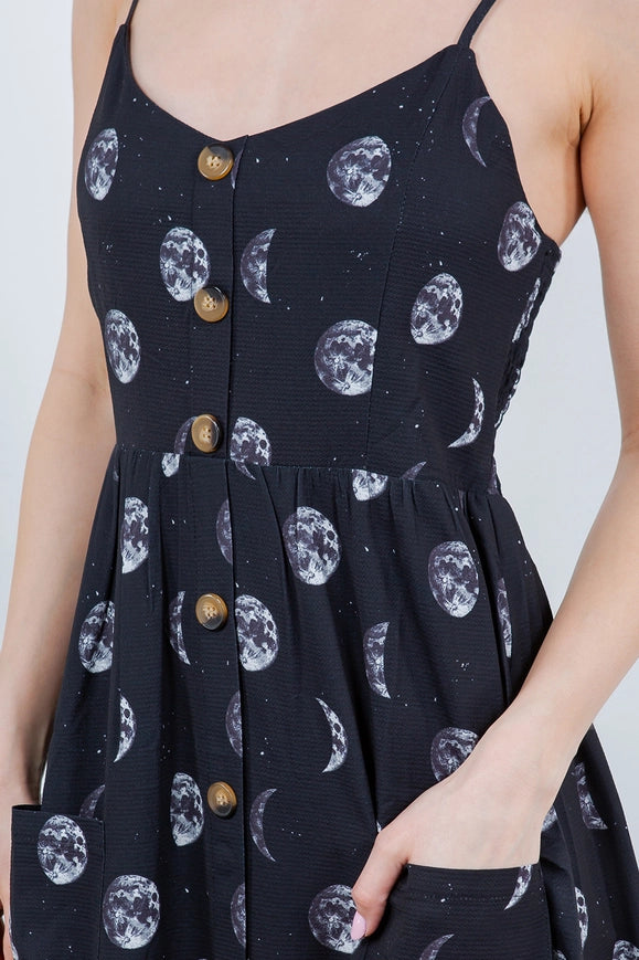 Moon Cami Maxi Dress-Dress-LA Soul-Urbanheer