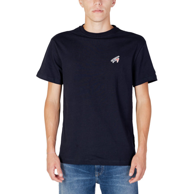 Tommy Hilfiger Jeans Men T-Shirt-Tommy Hilfiger Jeans-blue-S-Urbanheer