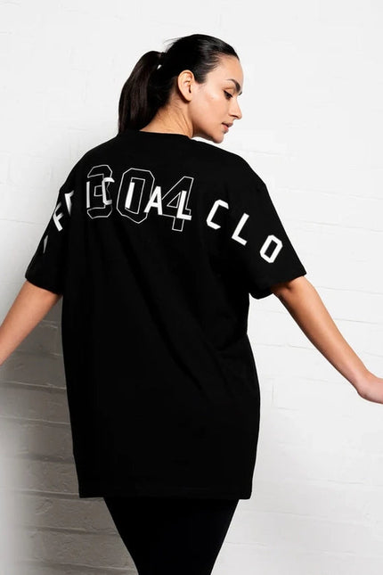 304 Women's Official T-Shirt Black (Oversized)